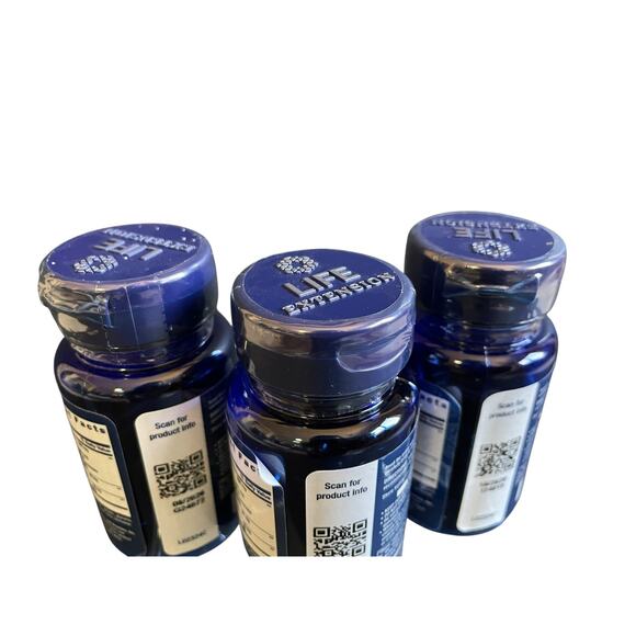 Life Extension Adv. Curcumin Elite Turmeric Extract 30 Softgels ea 3 Bottles New - Picture 3 of 5